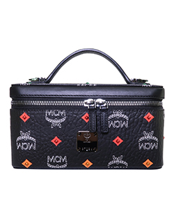 Rockstar Vanity Case Bag, Canvas, Black, Mini, 9709X, DB, 3*
